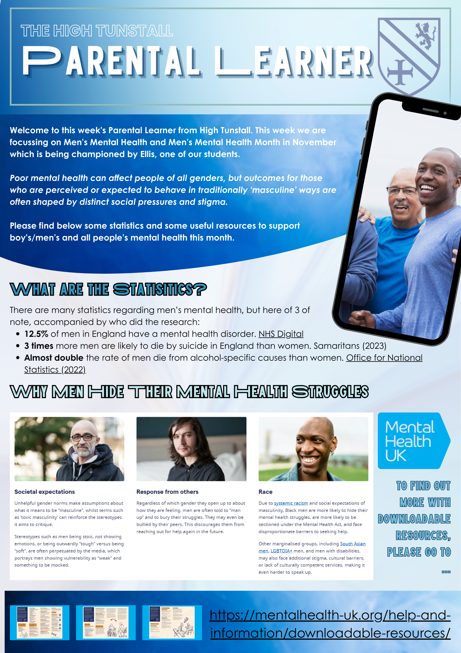 Parental Learner 26 E12 Men's mental health